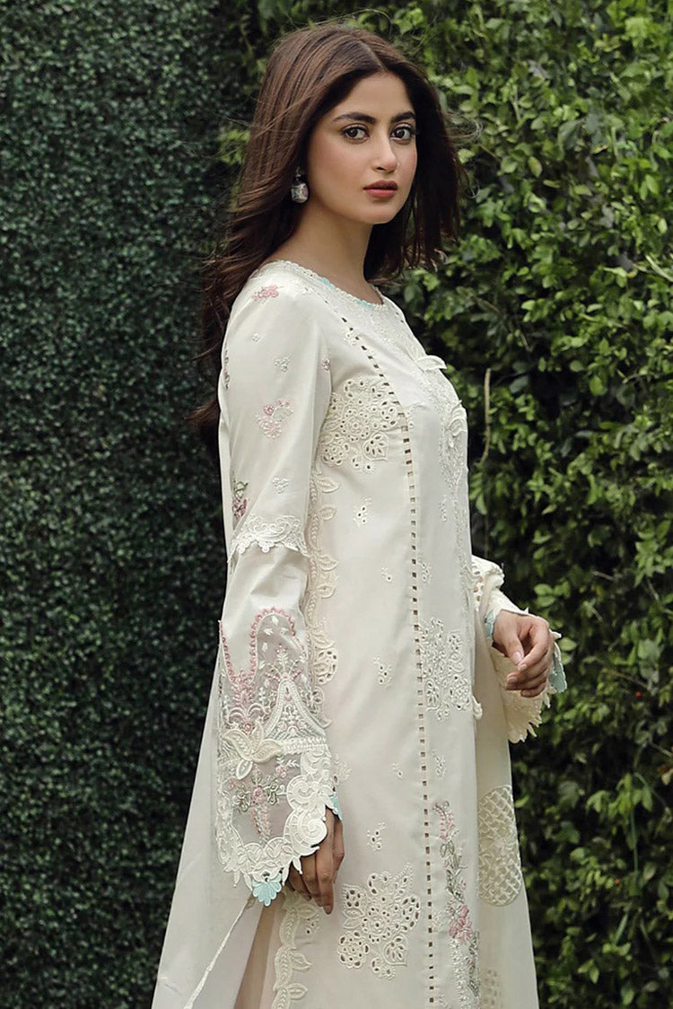 Picture of Qalamkar - PS 04 ZUHA Festive Lawn Collection - Available at Raja Sahib