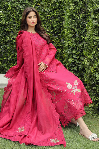 Picture of Qalamkar - PS 06 MALIHA Festive Lawn Collection - Available at Raja Sahib