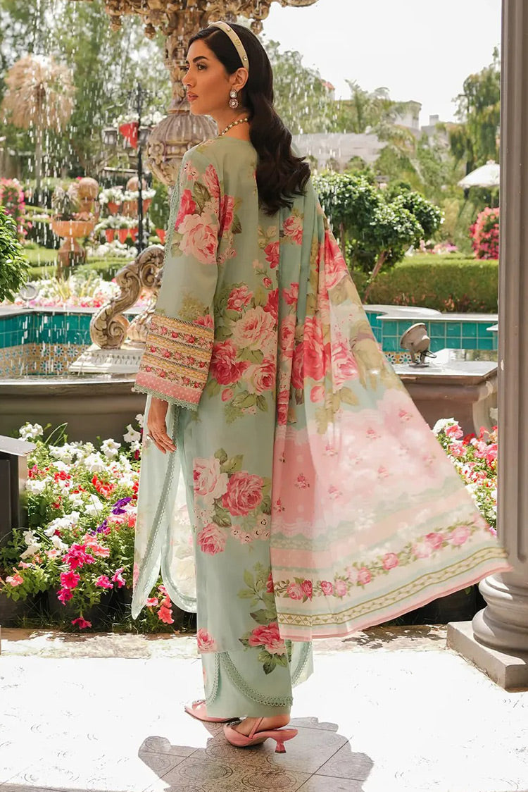 Picture of Elaf - EEP 01A Frostie Prints 2024 Printed Lawn Collection - Available at Raja Sahib