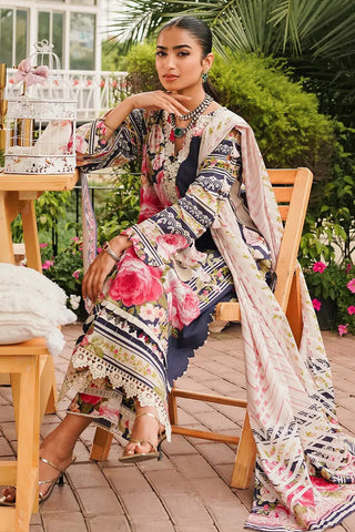 Picture of Elaf - EEP 05B Amica Prints 2024 Printed Lawn Collection - Available at Raja Sahib