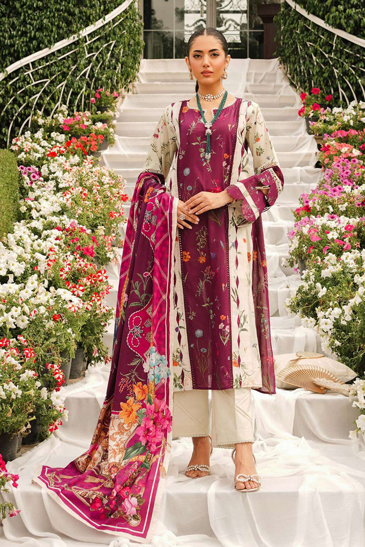 Picture of Elaf - EEP 08A TwiLight Ties Prints 2024 Printed Lawn Collection - Available at Raja Sahib