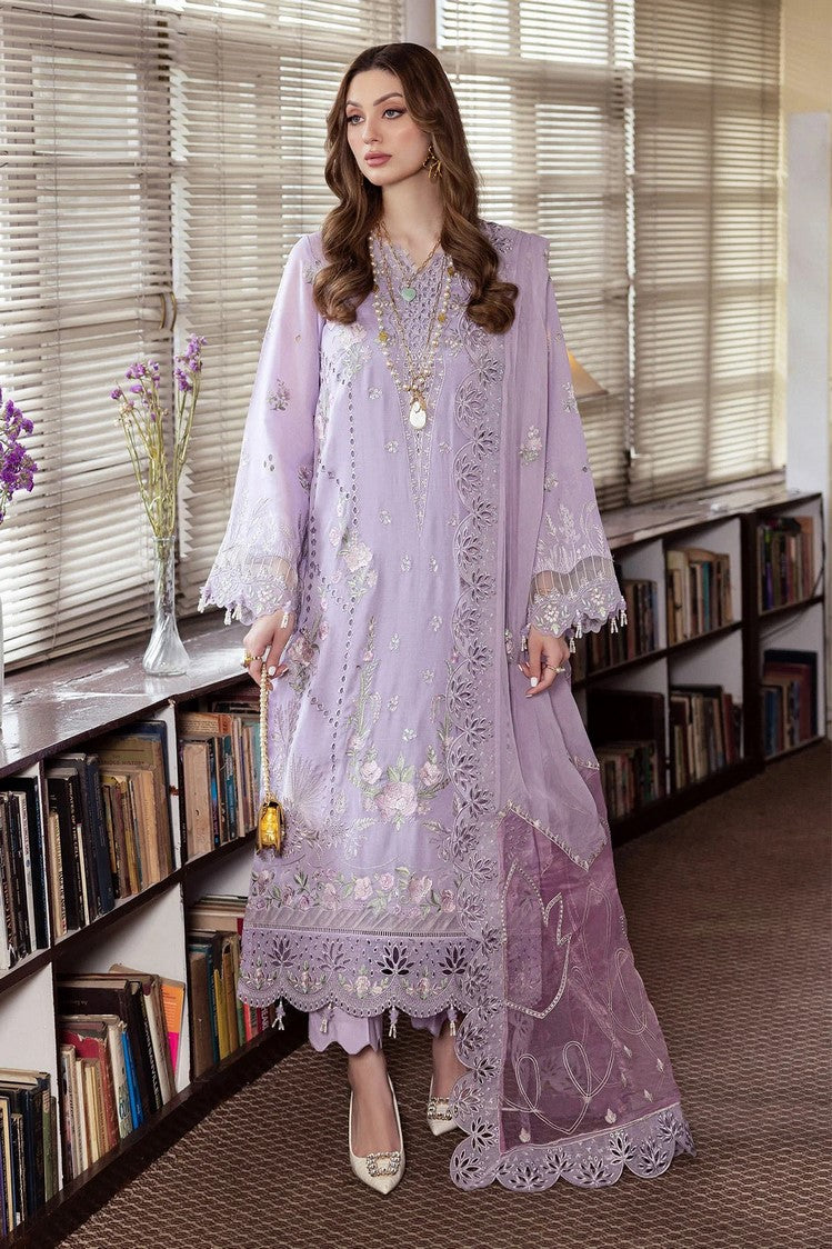 Picture of Nureh - NE 81 Mademoiselle Embroidered Swiss Voil Collection - Available at Raja Sahib