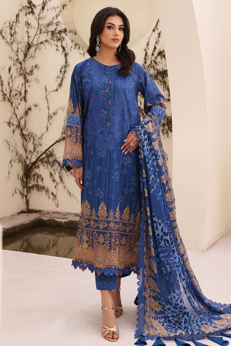 Picture of Charizma - CN4 005 Naranji Embroidered Lawn Collection Vol 1 - Available at Raja Sahib