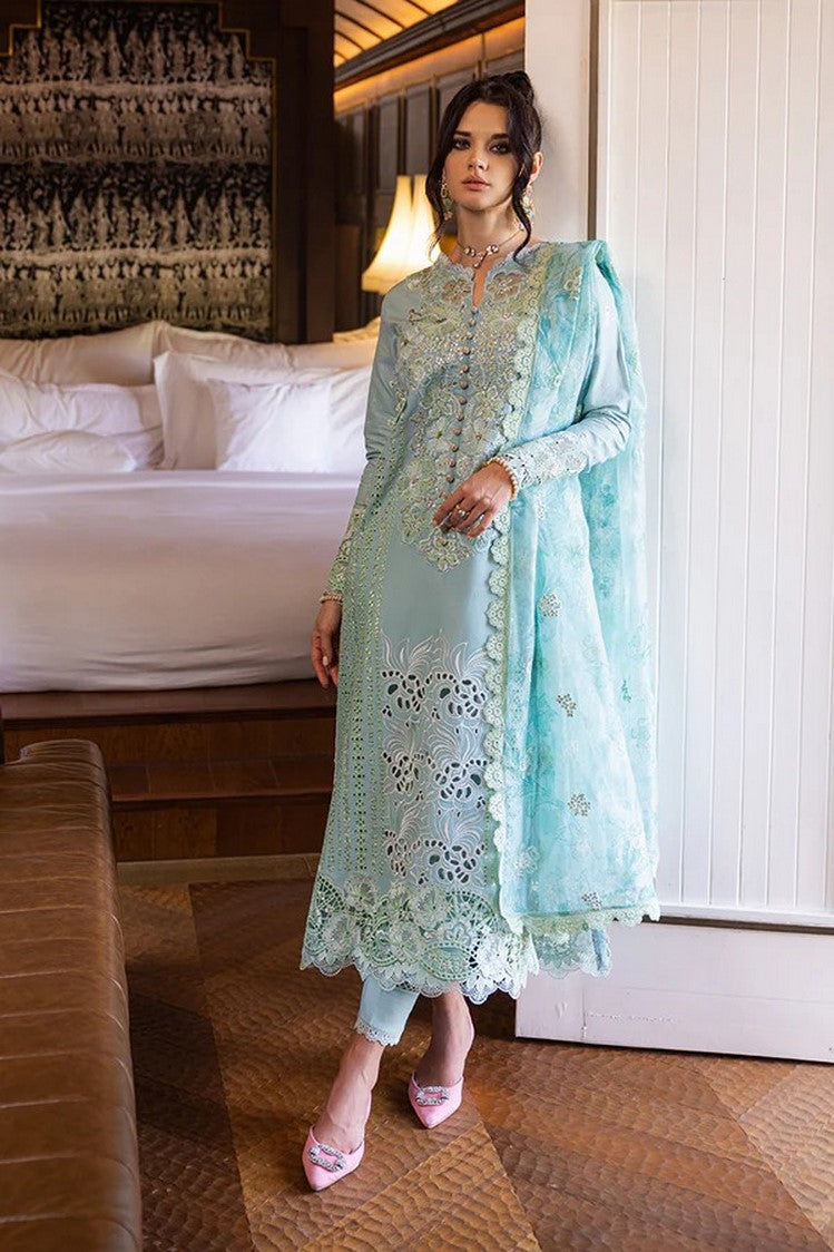 Picture of Mushq - MSF 02 Reve Orient Express Luxury Lawn Collection - Available at Raja Sahib