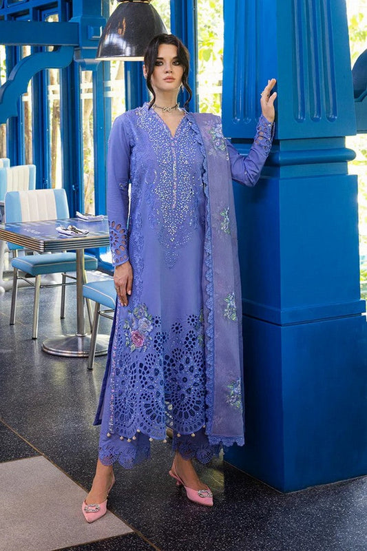 Picture of Mushq - MSF 03 Charme Orient Express Luxury Lawn Collection - Available at Raja Sahib