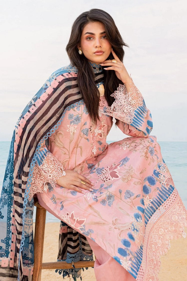 Picture of Nureh - NS 132 Gardenia Embroidered Lawn Collection - Available at Raja Sahib