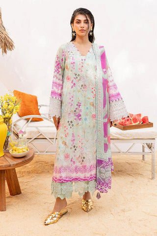 Picture of Nureh - NS 136 Gardenia Embroidered Lawn Collection - Available at Raja Sahib