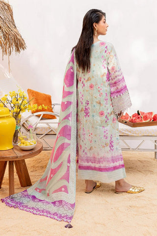 NS 136 Gardenia Embroidered Lawn Collection