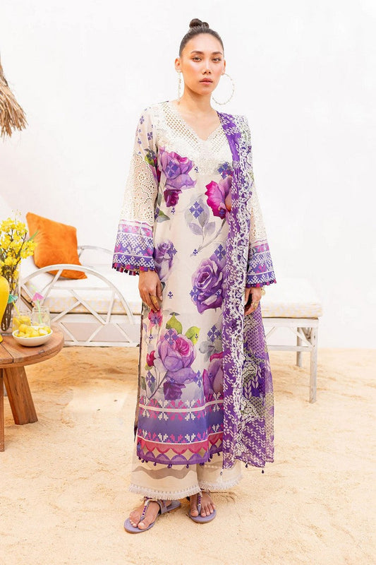 Picture of Nureh - NS 138 Gardenia Embroidered Lawn Collection - Available at Raja Sahib