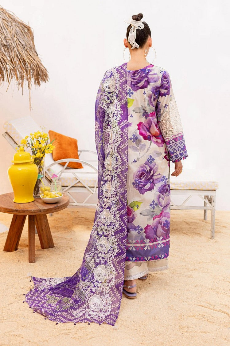 Picture of Nureh - NS 138 Gardenia Embroidered Lawn Collection - Available at Raja Sahib