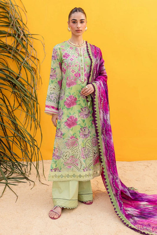 Picture of Nureh - NS 139 Gardenia Embroidered Lawn Collection - Available at Raja Sahib