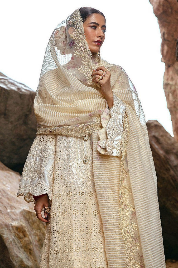 Picture of Mohsin Naveed Ranjha - MFL 012 Nara Dil Dariya Sumandar Festive Lawn Collection - Available at Raja Sahib