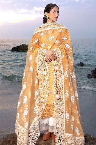 Mohsin Naveed Ranjha - MFL 013 Nargis ka Phool Dil Dariya Sumandar Festive Lawn Collection