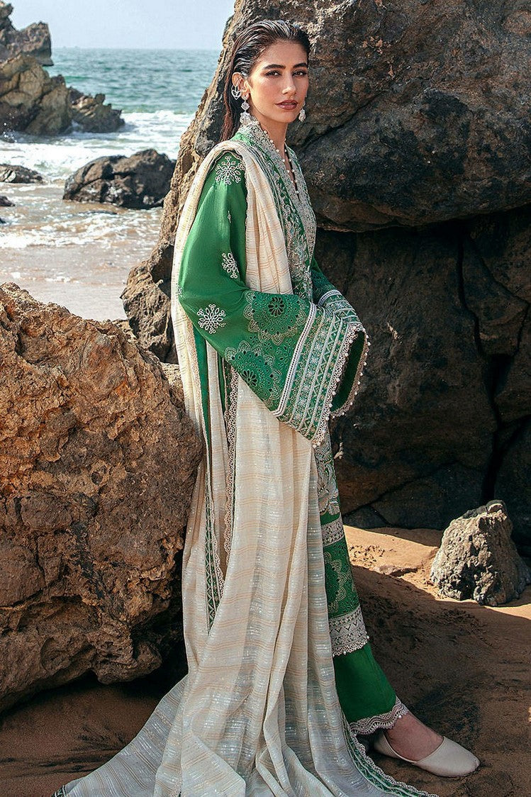 Picture of <!--aea-->Mohsin Naveed Ranjha - MFL 017 Zariya Dil Dariya Sumandar Festive Lawn Collection - Available at Raja Sahib