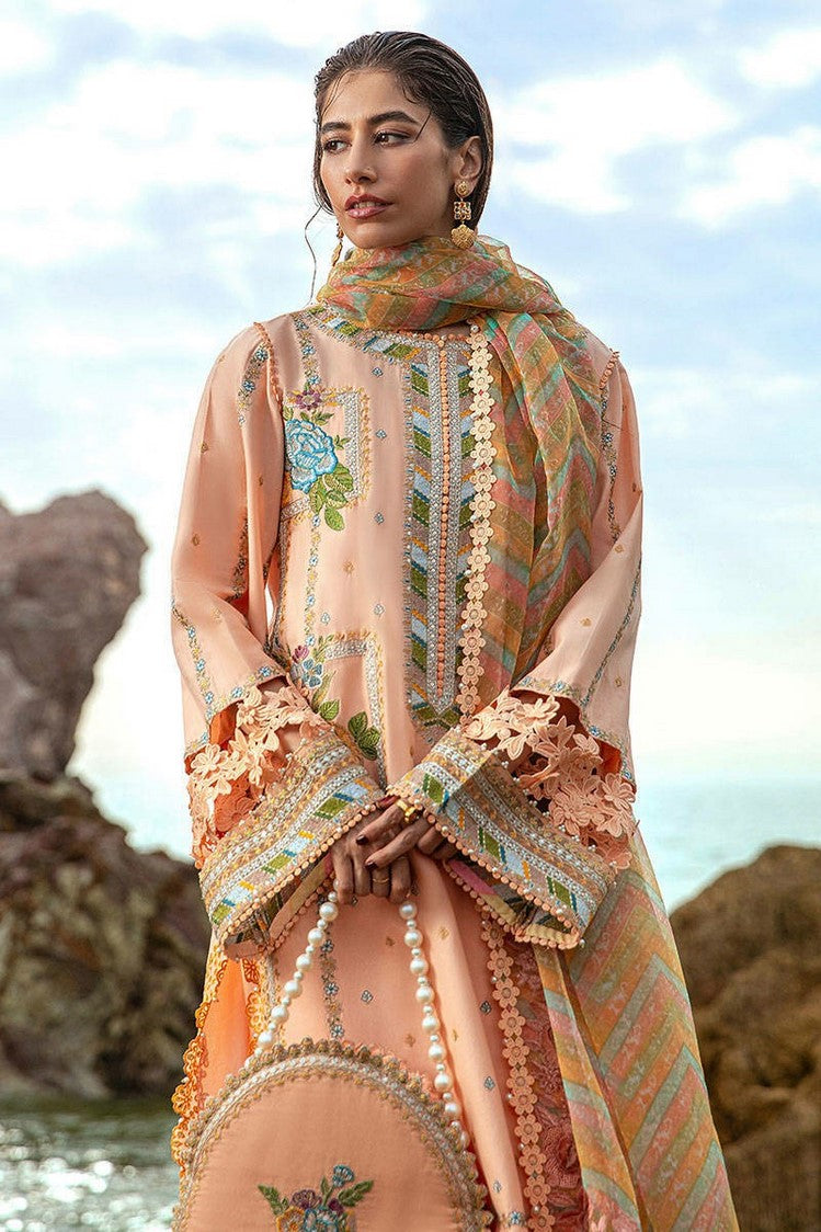 Picture of Mohsin Naveed Ranjha - MFL 018 Rani Dil Dariya Sumandar Festive Lawn Collection - Available at Raja Sahib