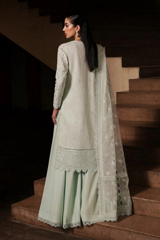 Afrozeh - Celadon AL-24-V4-06 Chikankari Lawn Festive Collection