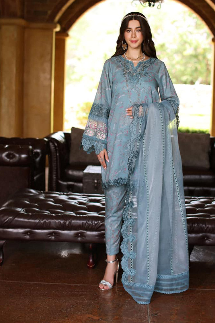 Picture of Noor by Saadia Asad - Design 02 Noor Eid Luxe Printkari Collection - Available at Raja Sahib