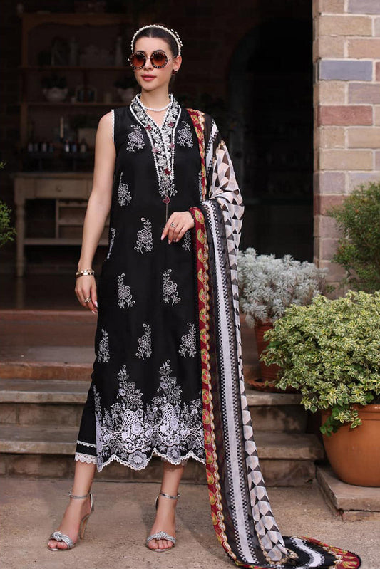 Picture of Noor by Saadia Asad - Design 06 Noor Eid Luxe Printkari Collection - Available at Raja Sahib