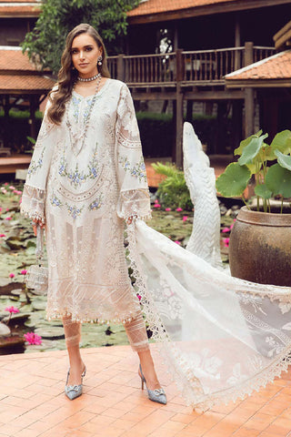 Picture of Maria B - Design 04 Luxury Lawn Eid 2 Edition - Available at Raja Sahib