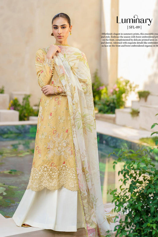 Picture of Iznik - SFL 09 Luminary Festive Lawn Collection - Available at Raja Sahib