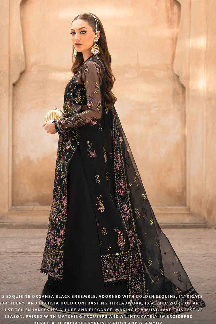 Picture of Ayzel - 02 NAZNEEN Pehli Nazar Festive Chiffon Collection - Available at Raja Sahib