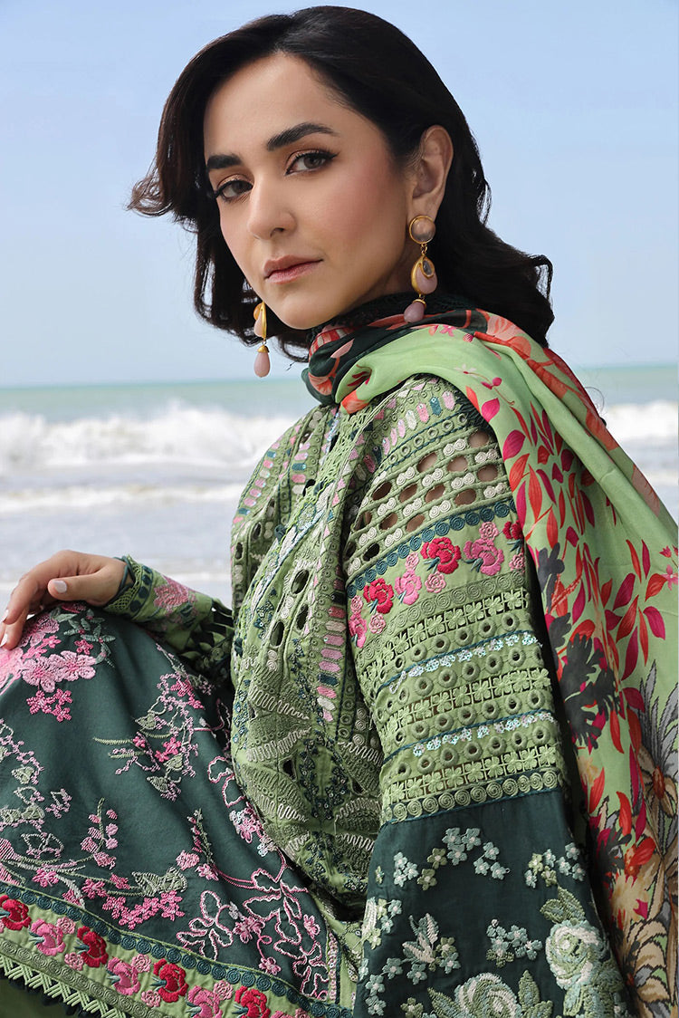 Picture of <!--adt-->Maryam Hussain - L24-01 GARDENIA Meer Luxury Lawn Collection - Available at Raja Sahib