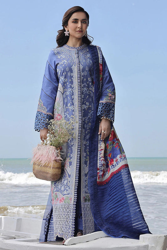 Picture of Maryam Hussain - L24-02 AYRA Meer Luxury Lawn Collection - Available at Raja Sahib