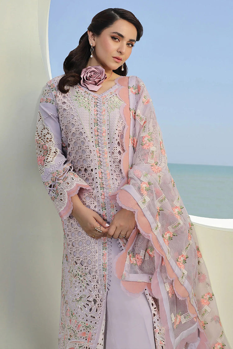 Picture of <!--ads-->Maryam Hussain - L24-04 FEROZ Meer Luxury Lawn Collection - Available at Raja Sahib