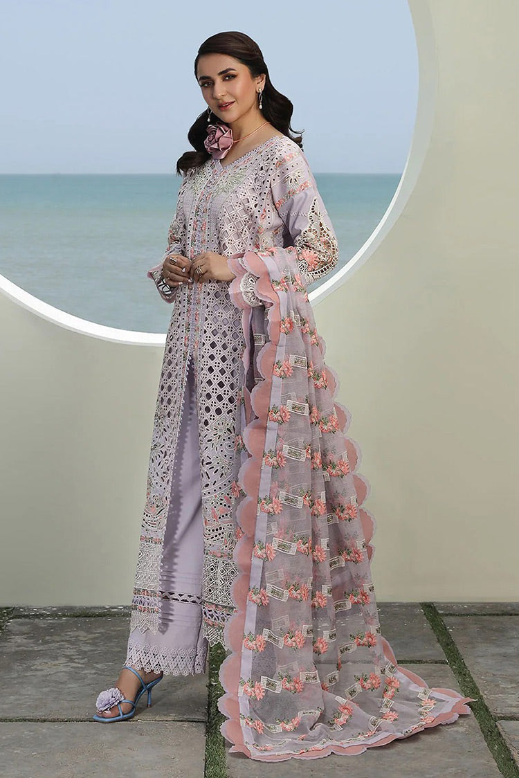 Picture of Maryam Hussain - L24-04 FEROZ Meer Luxury Lawn Collection - Available at Raja Sahib