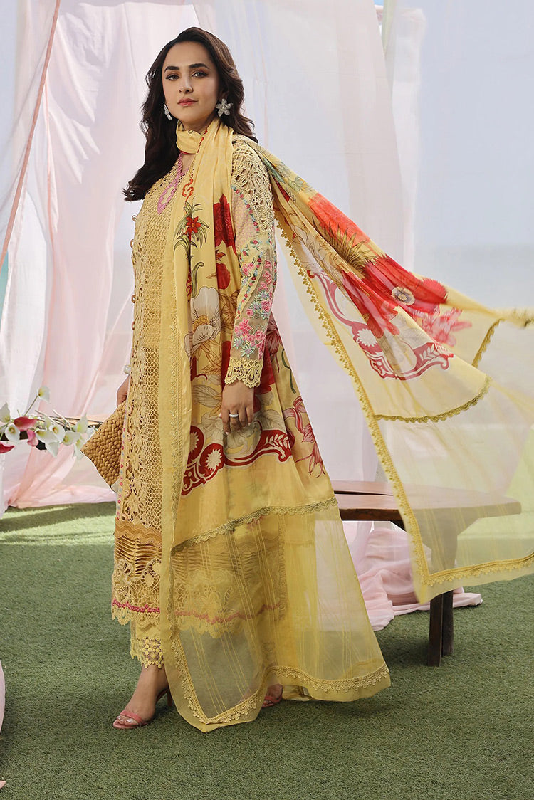 Picture of Maryam Hussain - L24-07 TROPICA Meer Luxury Lawn Collection - Available at Raja Sahib