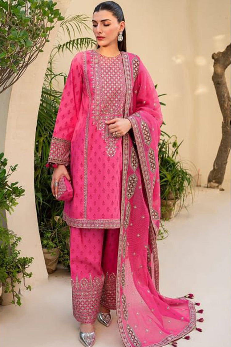 Picture of Jazmin - Design 03 Iris Eid Lawn Spring Summer Collection - Available at Raja Sahib