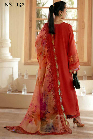 Nureh - NS 142 Maya Festive Embroidered Lawn Collection