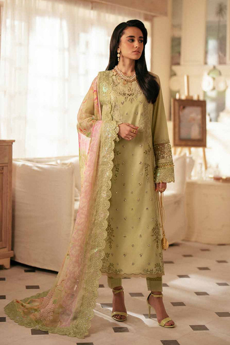 Picture of Nureh - NS 143 Maya Festive Embroidered Lawn Collection - Available at Raja Sahib