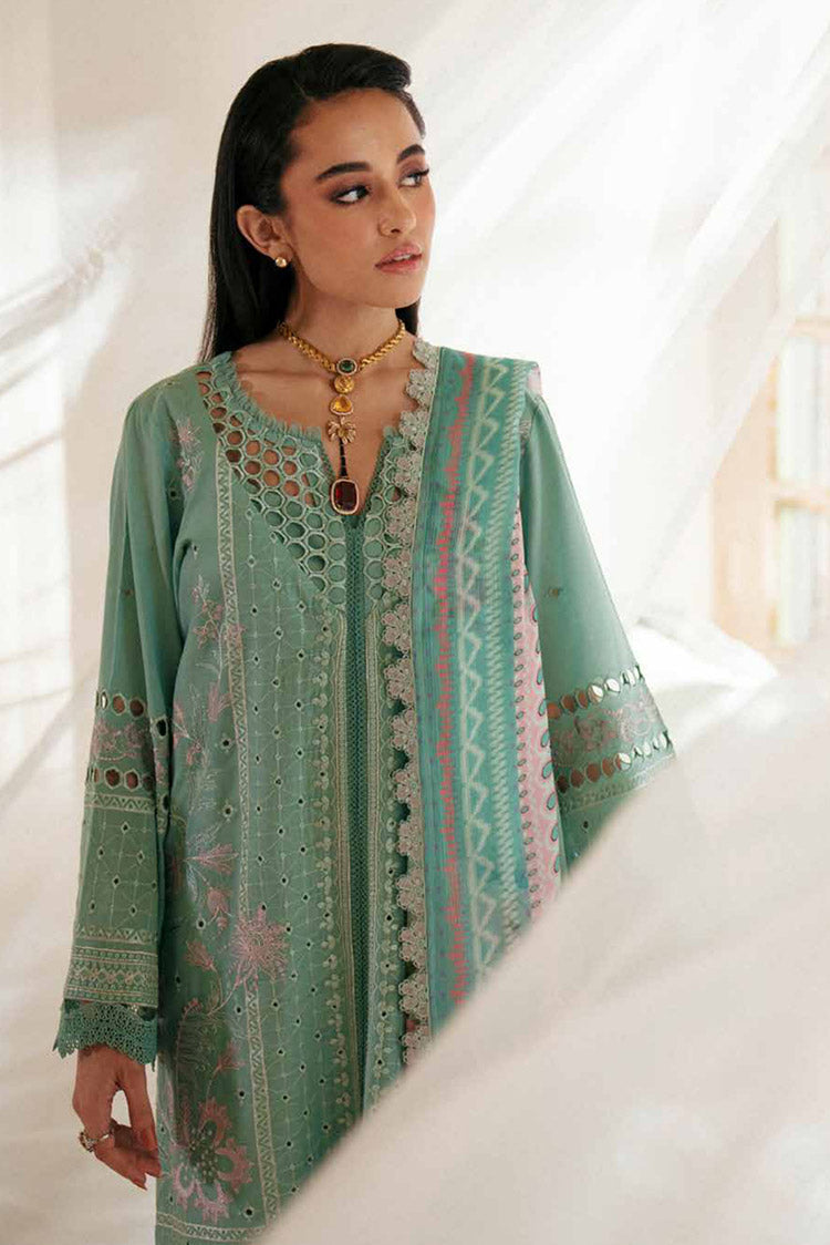 Picture of Nureh - NS 144 Maya Festive Embroidered Lawn Collection - Available at Raja Sahib