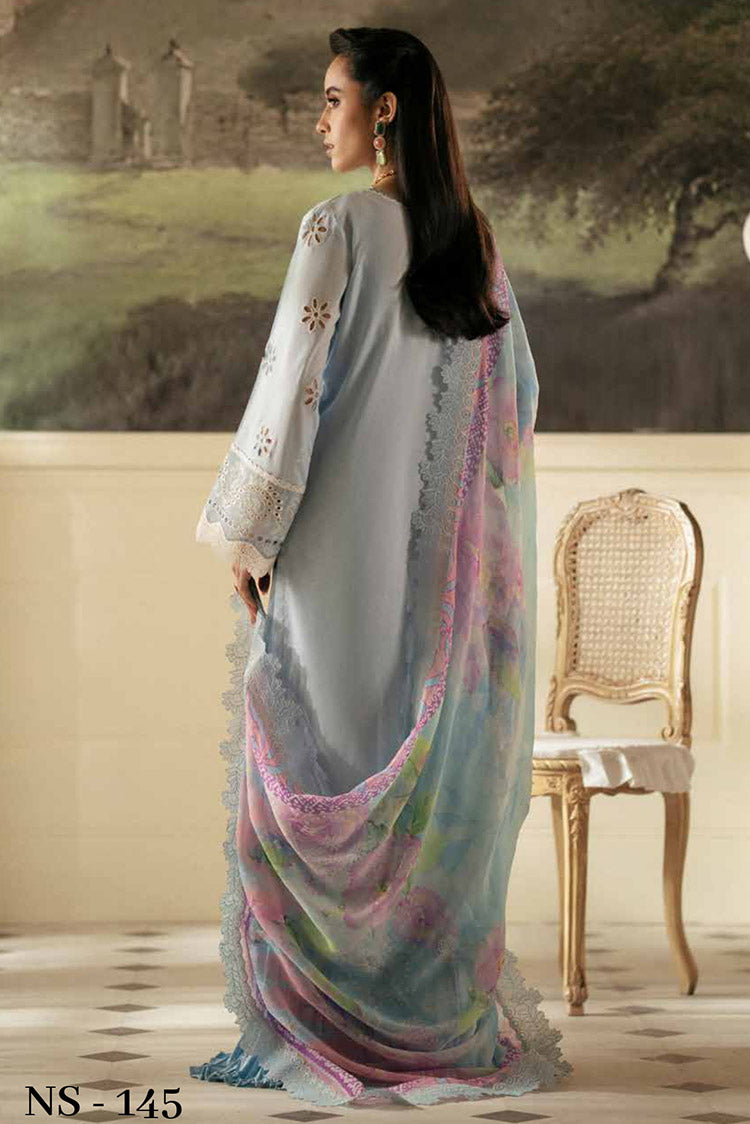 Picture of Nureh - NS 145 Maya Festive Embroidered Lawn Collection - Available at Raja Sahib