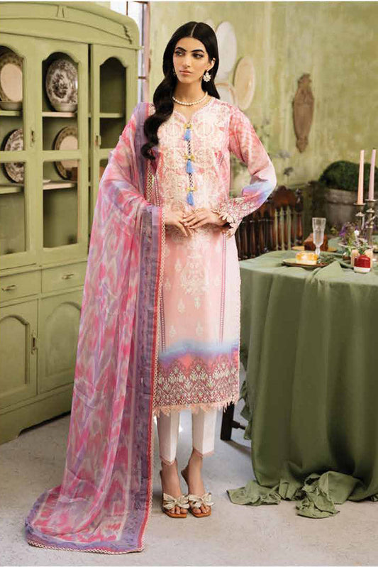 Picture of Roheenaz - RNP 01A Amara Flora Printed Lawn Collection - Available at Raja Sahib