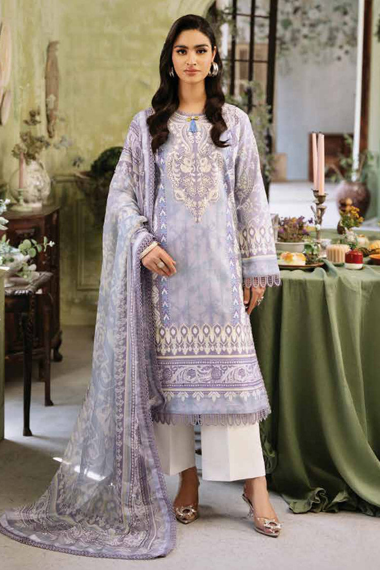 Picture of Roheenaz - RNP 02B Luminia Flora Printed Lawn Collection - Available at Raja Sahib