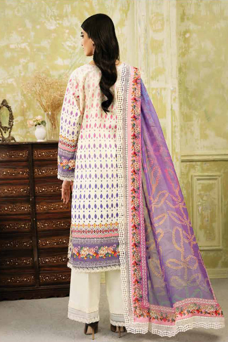 Picture of Roheenaz - RNP 06B Evangeline Flora Printed Lawn Collection - Available at Raja Sahib