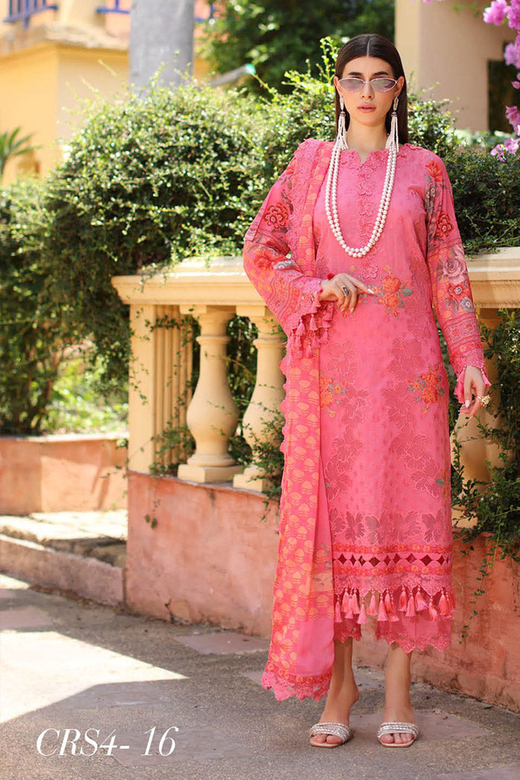 Picture of Charizma - CRS4 16 Reem Embroidered Lawn Collection Vol 2 - Available at Raja Sahib