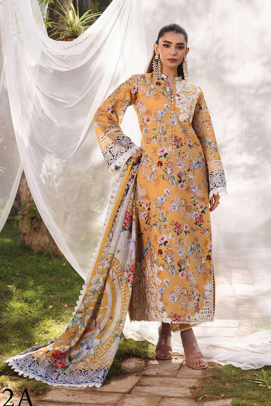 Picture of Zainab Chottani - 2A Beeha Tahra Embroidered Lawn Collection - Available at Raja Sahib