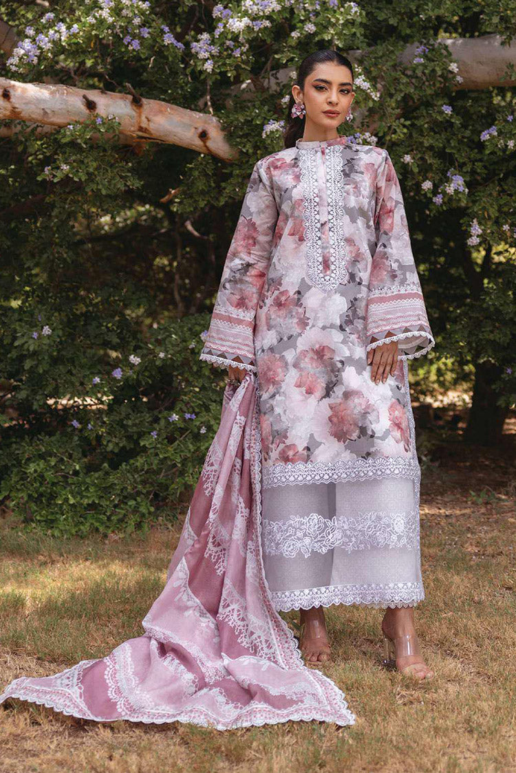 Picture of <!--nz-->Zainab Chottani - 3A Linnia Tahra Embroidered Lawn Collection - Available at Raja Sahib