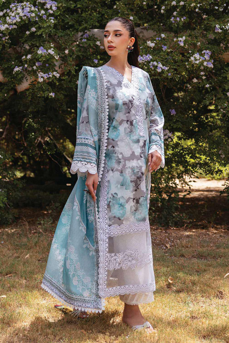 Picture of Zainab Chottani - 3B Linnia Tahra Embroidered Lawn Collection - Available at Raja Sahib