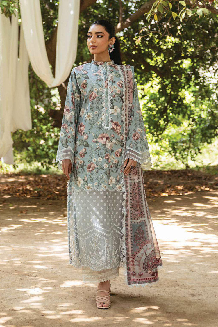 Picture of Zainab Chottani - 5A Samaha Tahra Embroidered Lawn Collection - Available at Raja Sahib