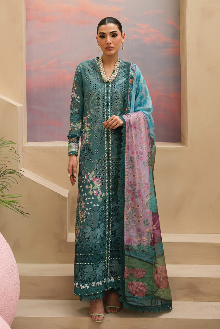 Picture of Afrozeh - Stellar Sage AEF-24-V1-01 The Painted Garden Eid Festive Lawn Collection - Available at Raja Sahib