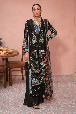 Afrozeh - Midnight Muse AEF-24-V1-03 The Painted Garden Eid Festive Lawn Collection