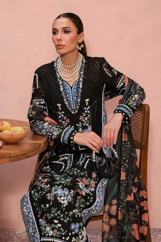 Afrozeh - Midnight Muse AEF-24-V1-03 The Painted Garden Eid Festive Lawn Collection