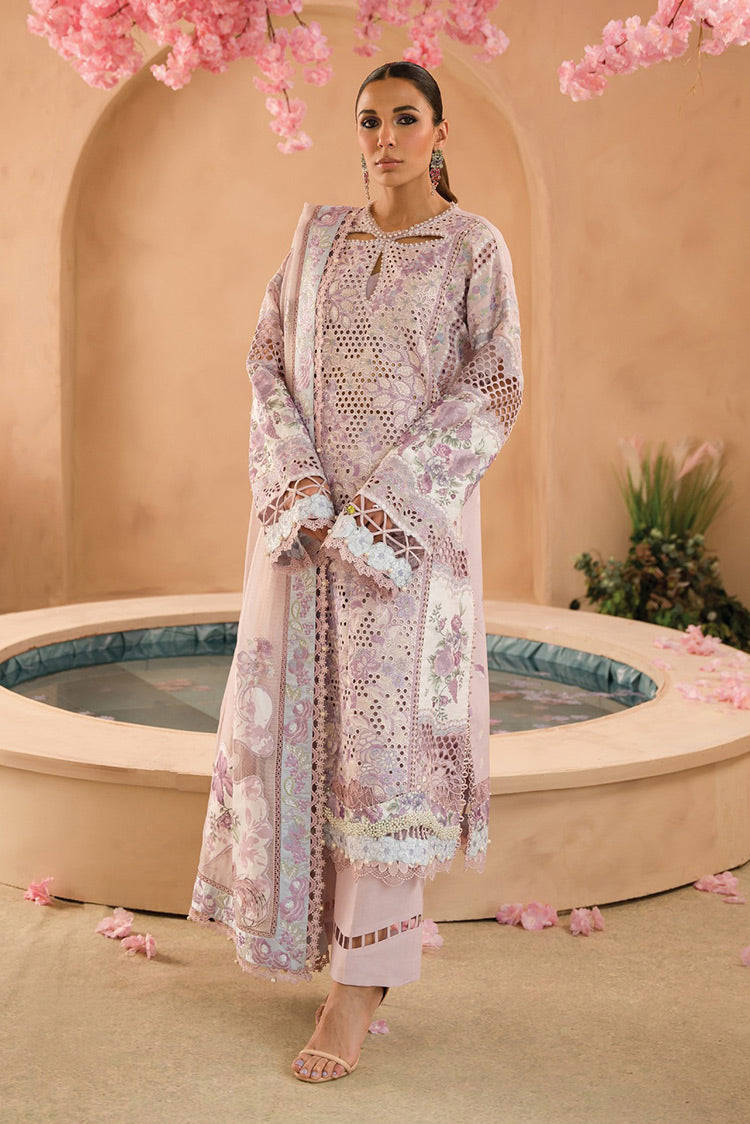 Picture of Afrozeh - Honeysuckle AEF-24-V1-09 The Painted Garden Eid Festive Lawn Collection - Available at Raja Sahib