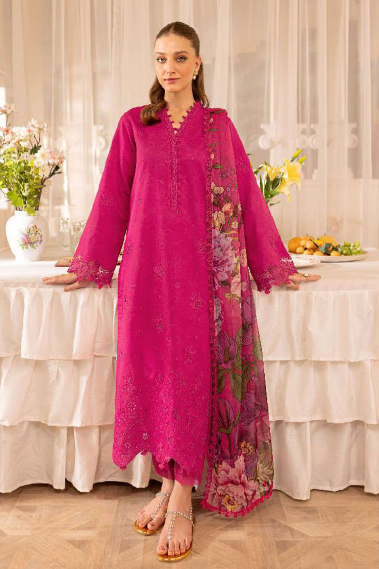 Picture of Farasha - 01-ASTER Seraya Embroidered Lawn Collection - Available at Raja Sahib