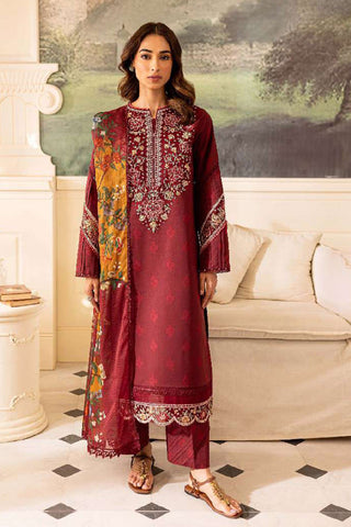 Picture of Farasha - 03-AMY Seraya Embroidered Lawn Collection - Available at Raja Sahib