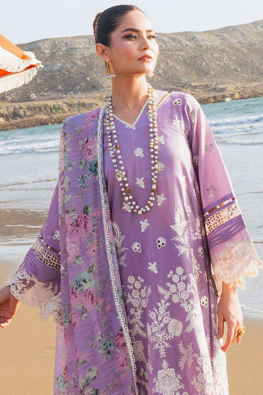 Picture of Elaf - EHK-02A BANAFSHA Hai Kuch Festive Lawn Collection Resort XXIV - Available at Raja Sahib